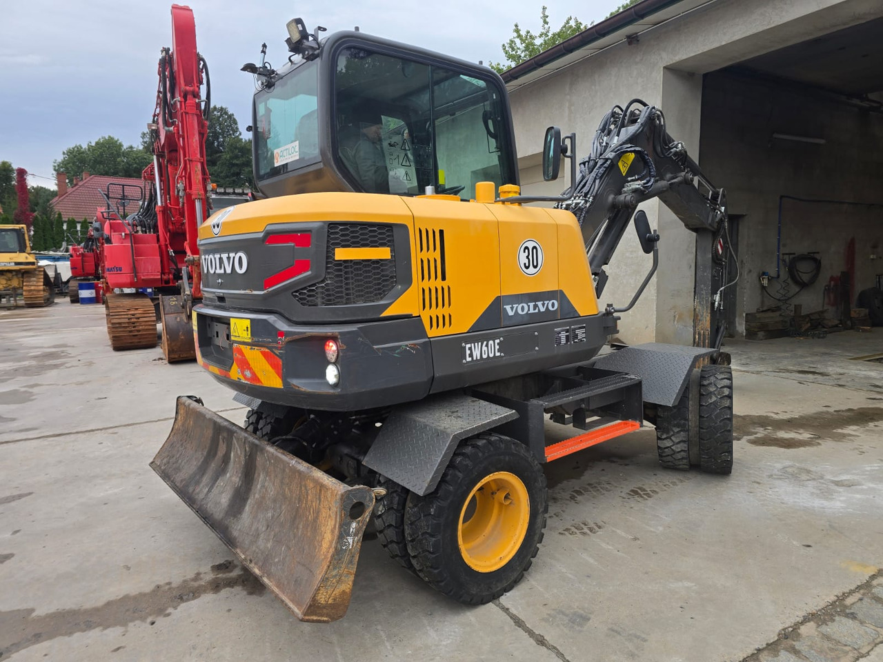 VOLVO EW 60E - 휠 굴삭기 : 사진 4 VOLVO EW 60E - 휠 굴삭기 : 사진 4