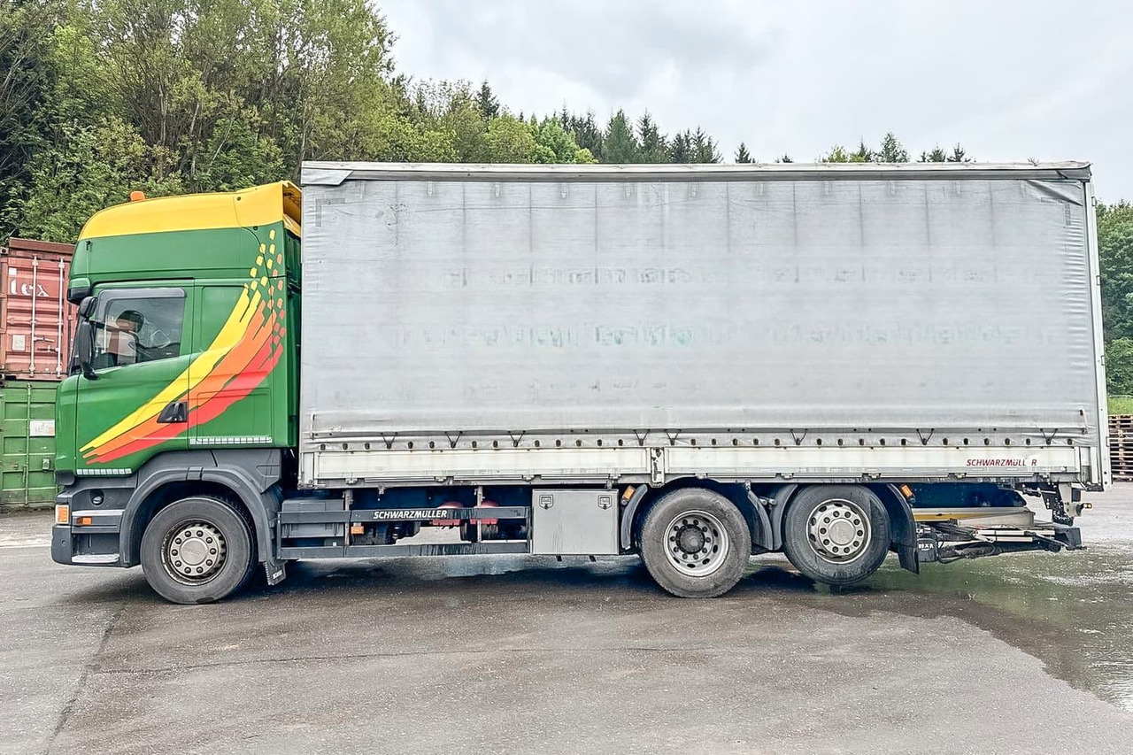 Scania R450 - 커튼사이더 트럭 : 사진 4 Scania R450 - 커튼사이더 트럭 : 사진 4