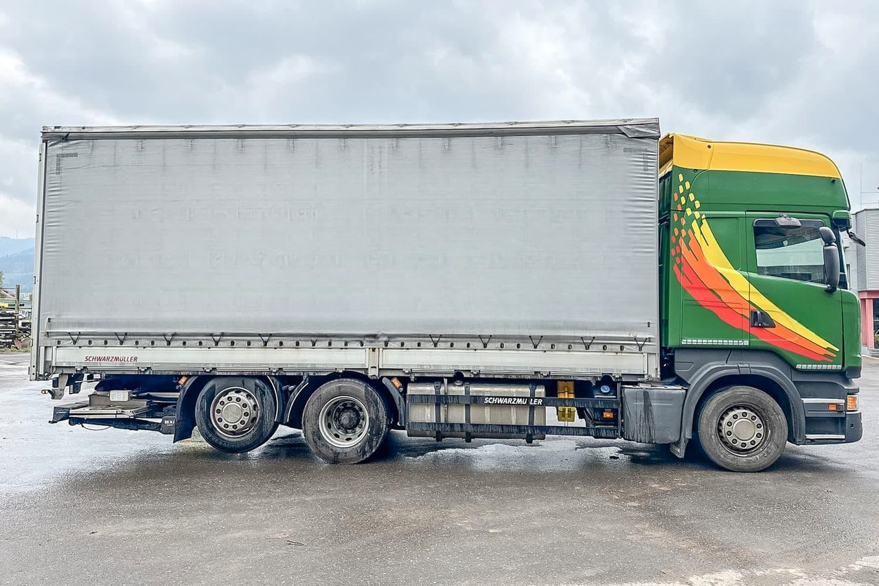 Scania R450 - 커튼사이더 트럭 : 사진 3 Scania R450 - 커튼사이더 트럭 : 사진 3