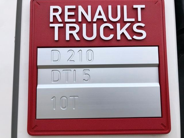 캡 새시 트럭 Renault D10.210 Klima*2PTO*Motor Bremse*Blatt*Auch Miete : 사진 7