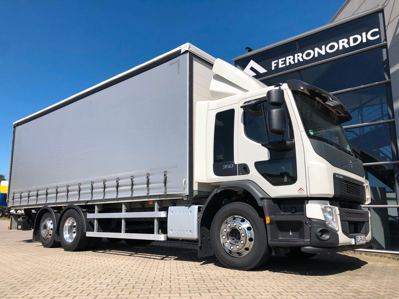 Volvo FE 350 26T 6x2 Lenkachse*ALU*LBW*EDSCHA - 커튼사이더 트럭 : 사진 3 Volvo FE 350 26T 6x2 Lenkachse*ALU*LBW*EDSCHA - 커튼사이더 트럭 : 사진 3