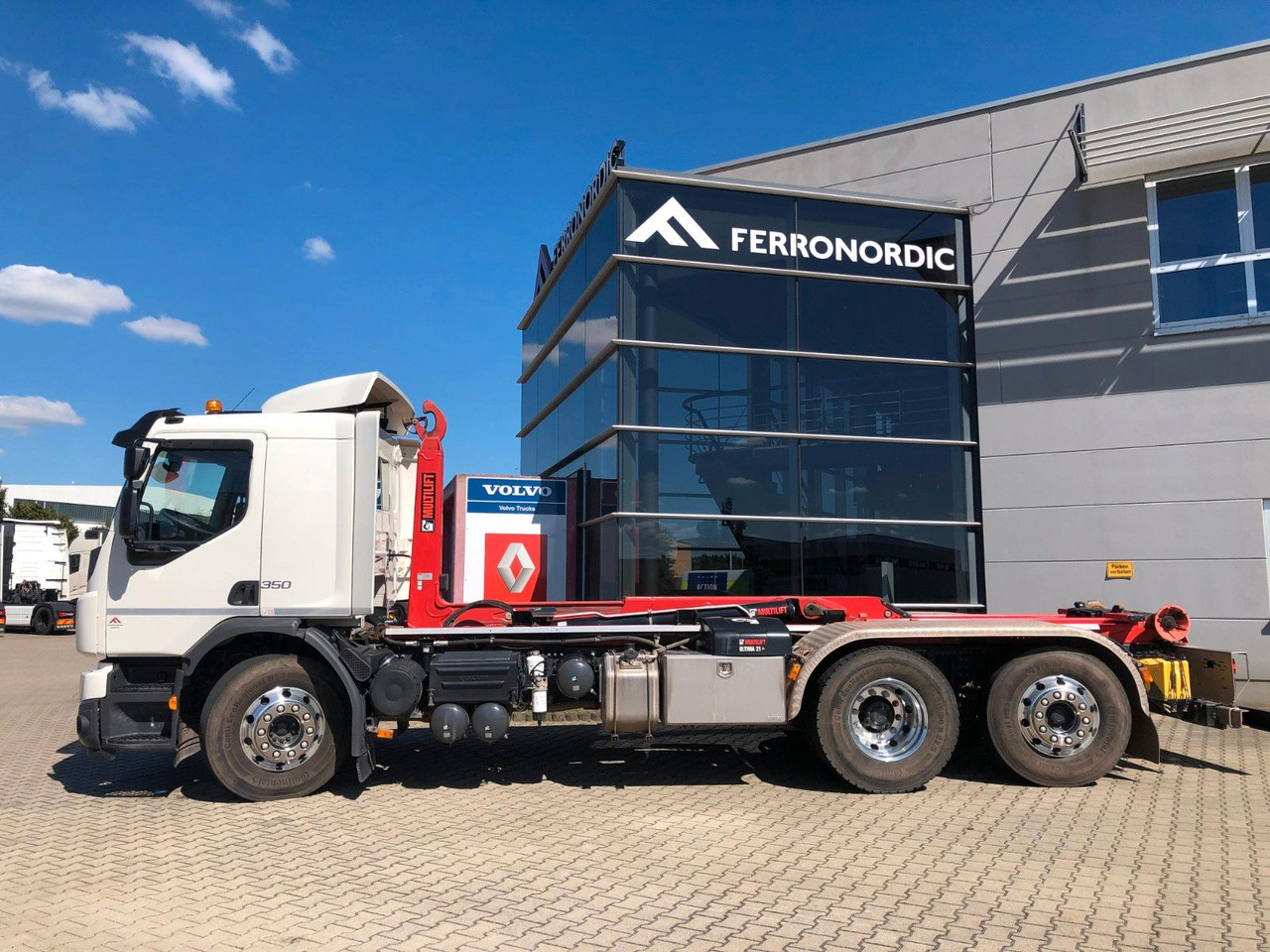Volvo FE 350 6x2 Lenkachse*Alufelgen*HIAB*AHK*Klima - 후크 리프트 트럭 : 사진 3 Volvo FE 350 6x2 Lenkachse*Alufelgen*HIAB*AHK*Klima - 후크 리프트 트럭 : 사진 3