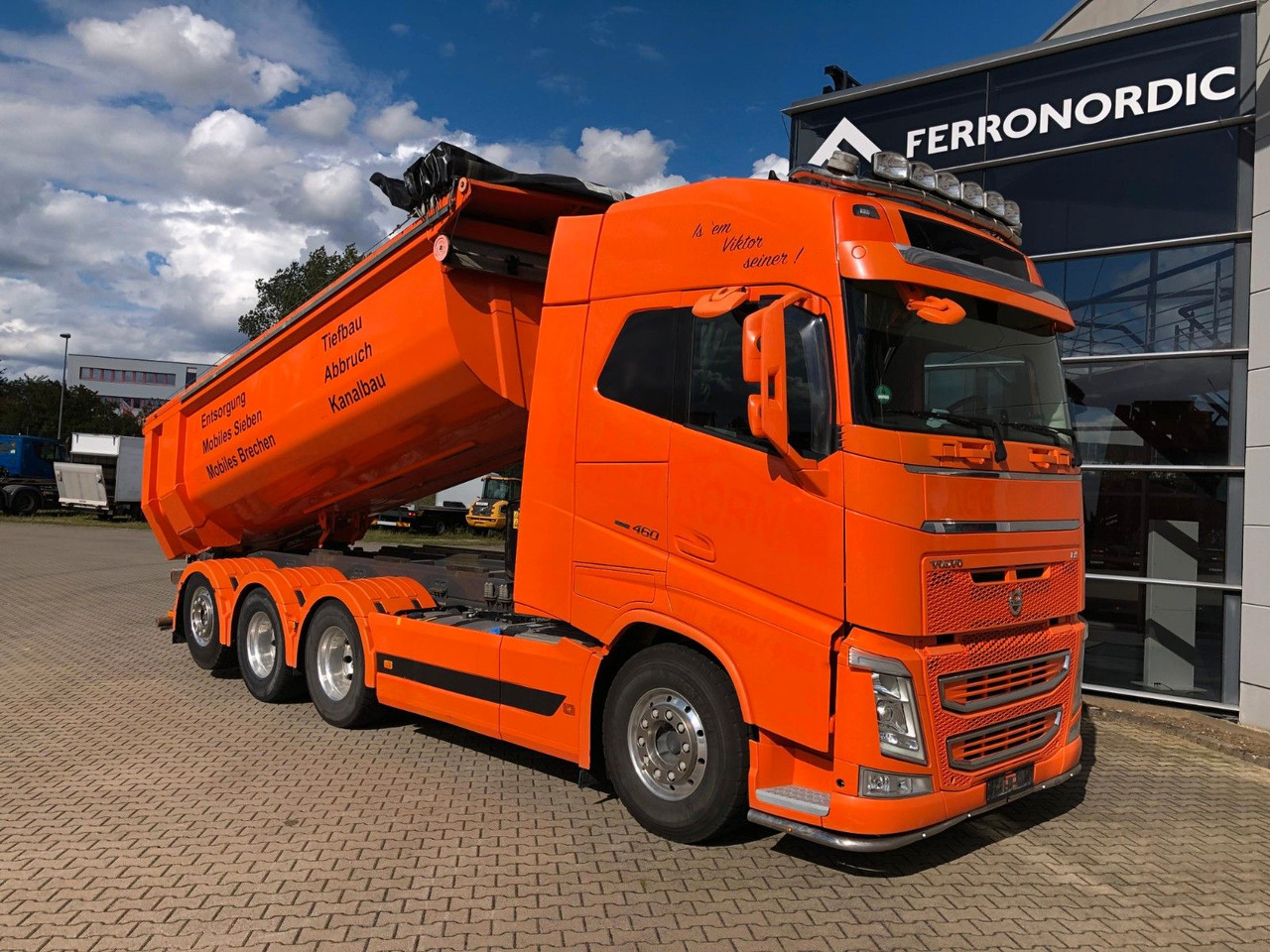Volvo FH460 8x4 Tridem*Lift+LenkAchse*ALU*AHK*VollLuft - 덤프트럭 : 사진 2 Volvo FH460 8x4 Tridem*Lift+LenkAchse*ALU*AHK*VollLuft - 덤프트럭 : 사진 2
