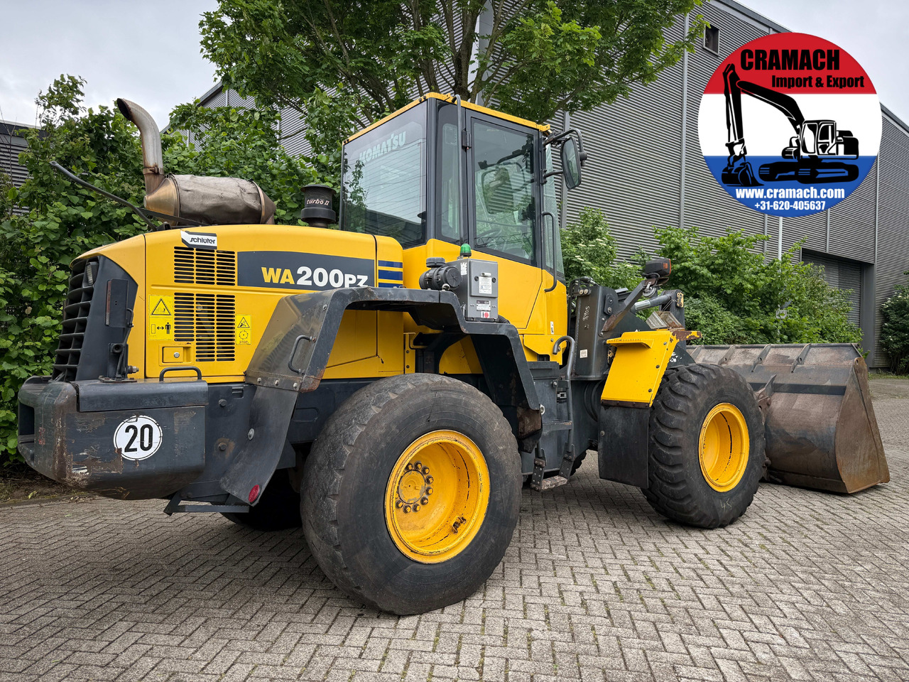 KOMATSU WA200PZ-6 - 휠 로더 : 사진 1 KOMATSU WA200PZ-6 - 휠 로더 : 사진 1