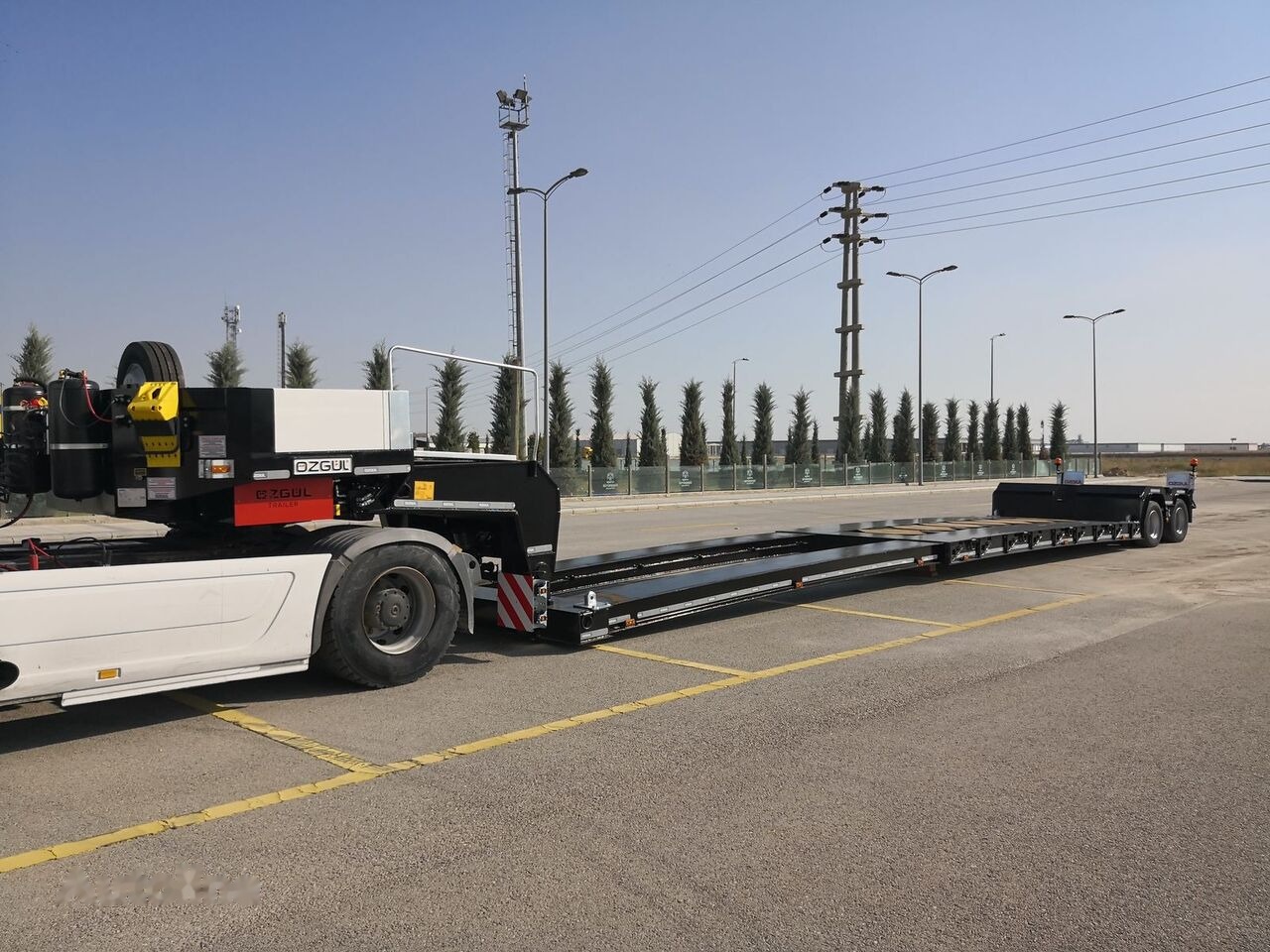 저하대 세미 트레일러 Özgül 2 AXLE LOW LOADER SEMI TRAILER : 사진 9