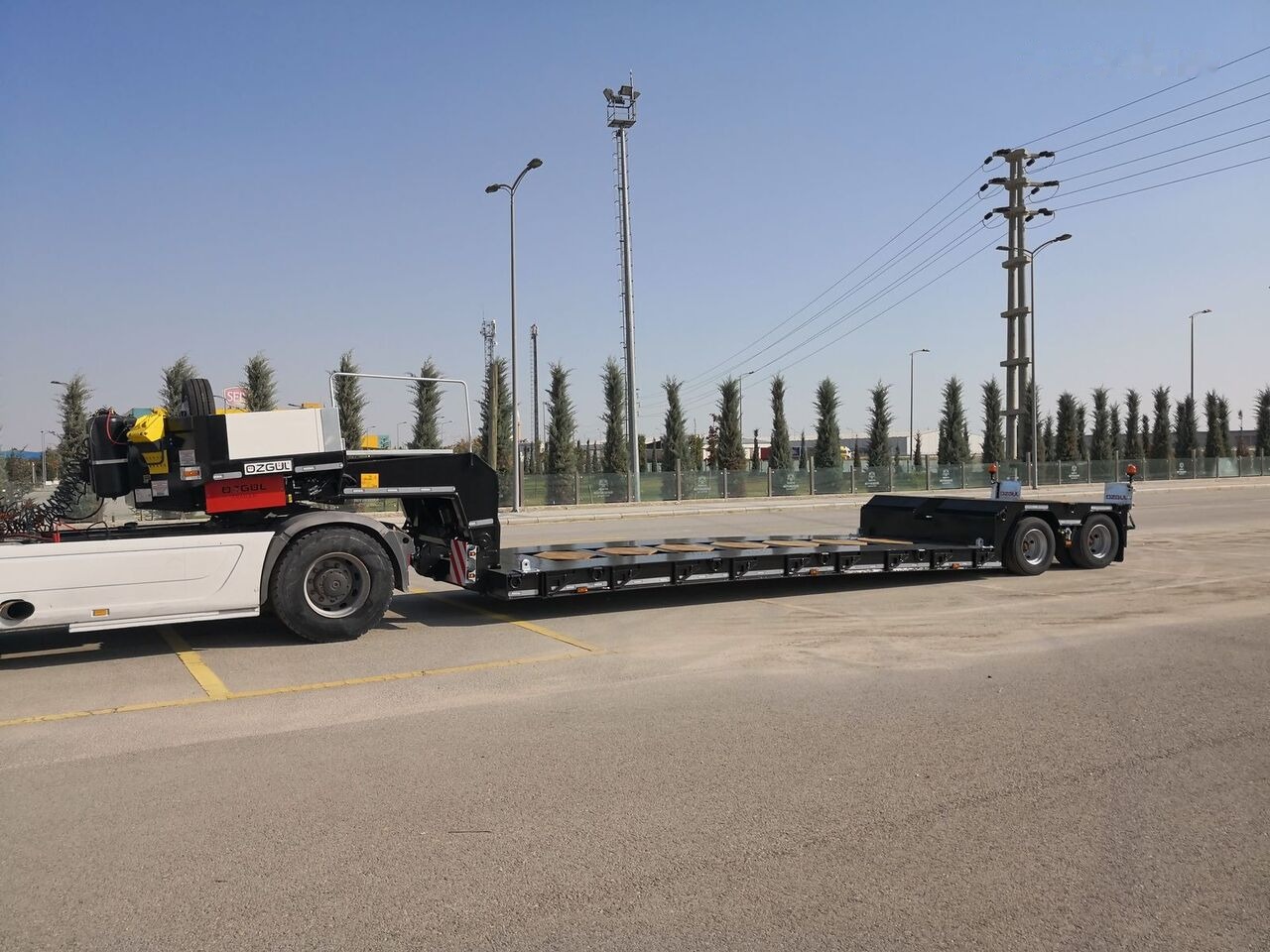 저하대 세미 트레일러 Özgül 2 AXLE LOW LOADER SEMI TRAILER : 사진 10