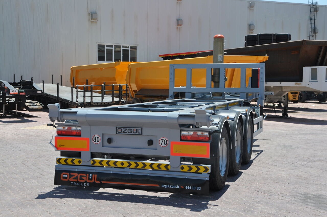 신규 덤프 세미 트레일러 Özgül 20 FT TIPPING CONTAINER CHASSIS : 사진 6