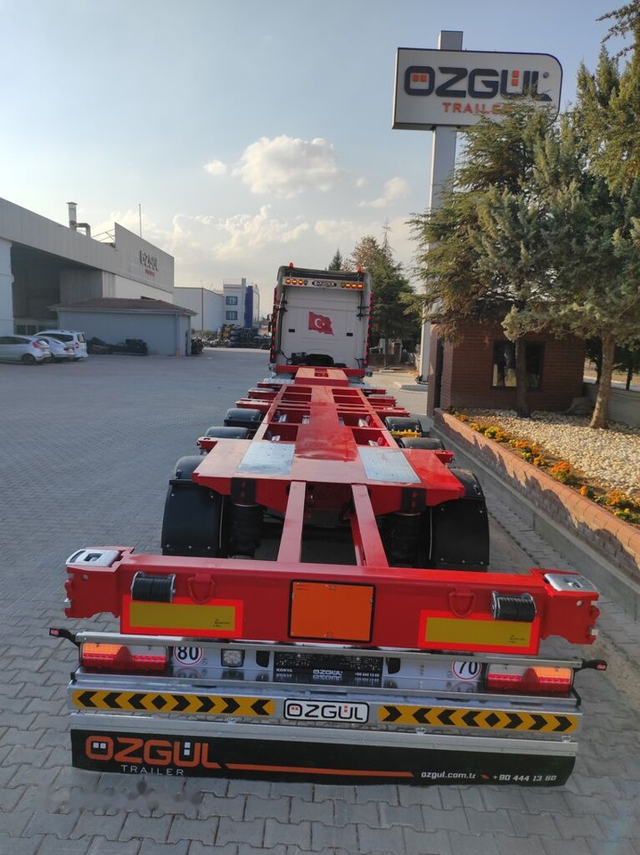 신규 컨테이너 운반 장치/ 스와프 보디 세미 트레일러 운반 물 컨테이너 Özgül 4 AXLE HIGH CUBE CONTAINER CARRIER : 사진 22