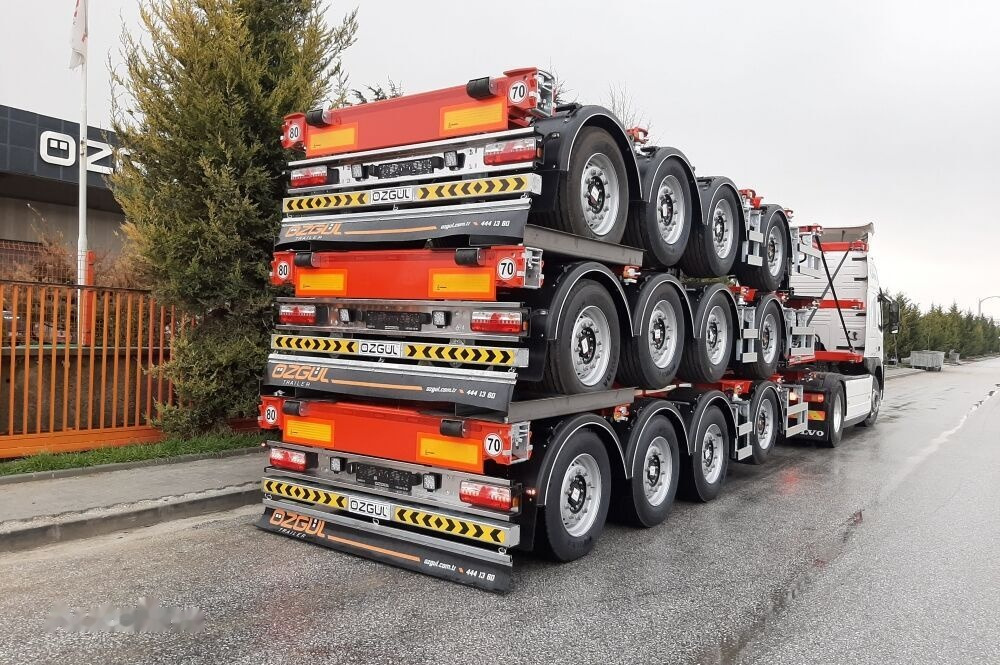 신규 컨테이너 운반 장치/ 스와프 보디 세미 트레일러 운반 물 컨테이너 Özgül 4 AXLE HIGH CUBE CONTAINER CARRIER : 사진 21