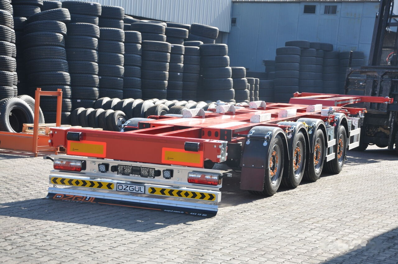 신규 컨테이너 운반 장치/ 스와프 보디 세미 트레일러 운반 물 컨테이너 Özgül 4 AXLE HIGH CUBE CONTAINER CARRIER : 사진 7