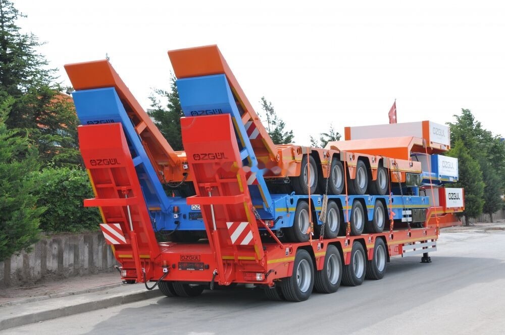 신규 저하대 세미 트레일러 Özgül 4 AXLE LOWBED SEMI TRAILER : 사진 42