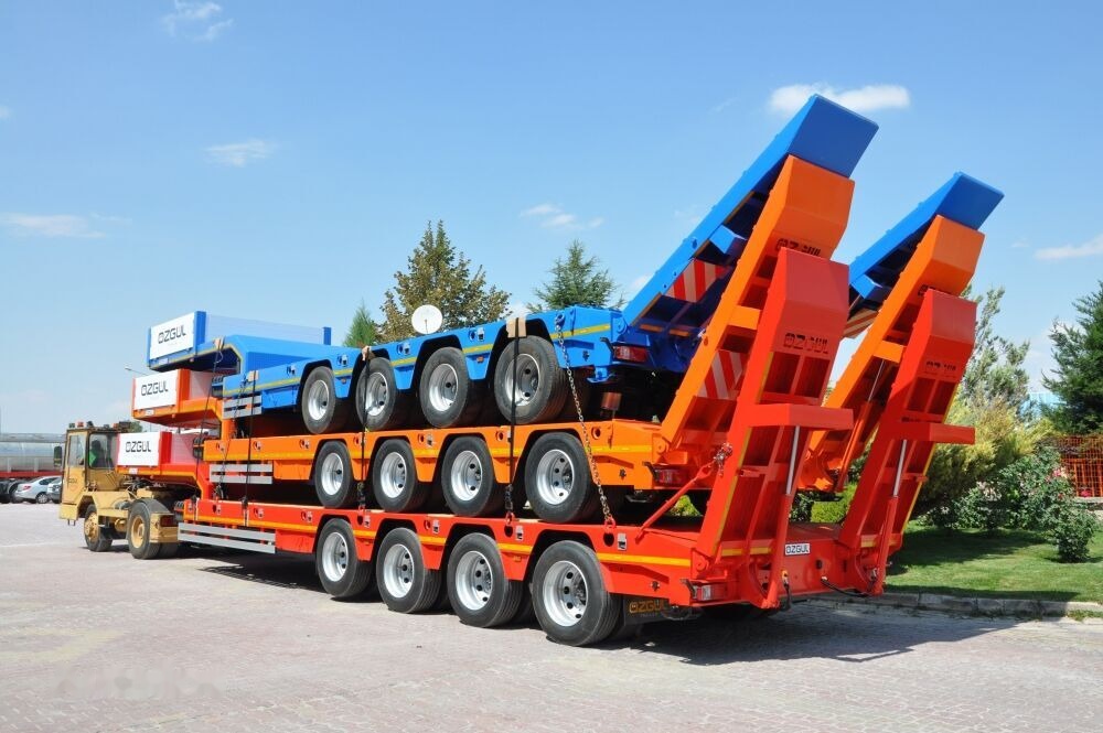 신규 저하대 세미 트레일러 Özgül 4 AXLE LOWBED SEMI TRAILER : 사진 19