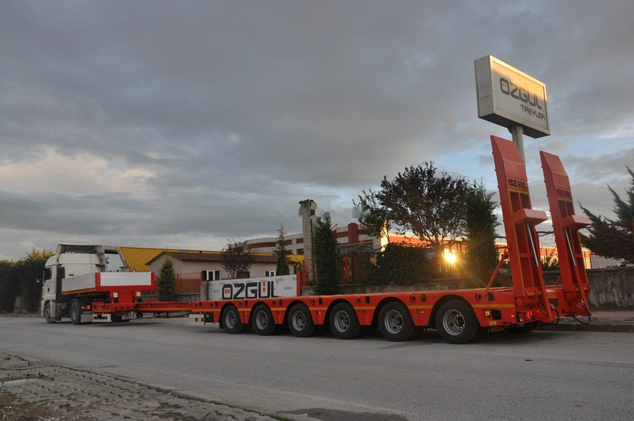 신규 저하대 세미 트레일러 Özgül 4 AXLE LOWBED SEMI TRAILER : 사진 40