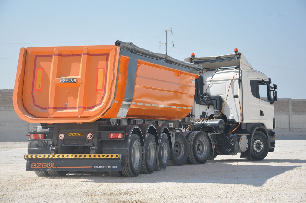 Özgül 4 AXLE TIPPING SEMI TRAILER - 덤프 세미 트레일러 : 사진 2 Özgül 4 AXLE TIPPING SEMI TRAILER - 덤프 세미 트레일러 : 사진 2