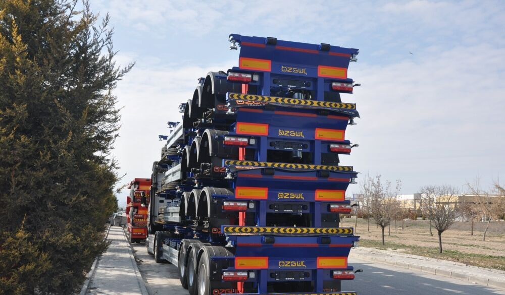 Özgül SKELATAL CONTAINER CHASSIS - 컨테이너 운반 장치/ 스와프 보디 세미 트레일러 : 사진 4 Özgül SKELATAL CONTAINER CHASSIS - 컨테이너 운반 장치/ 스와프 보디 세미 트레일러 : 사진 4
