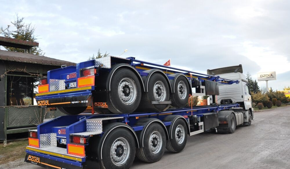 Özgül SKELATAL CONTAINER CHASSIS - 컨테이너 운반 장치/ 스와프 보디 세미 트레일러 : 사진 3 Özgül SKELATAL CONTAINER CHASSIS - 컨테이너 운반 장치/ 스와프 보디 세미 트레일러 : 사진 3