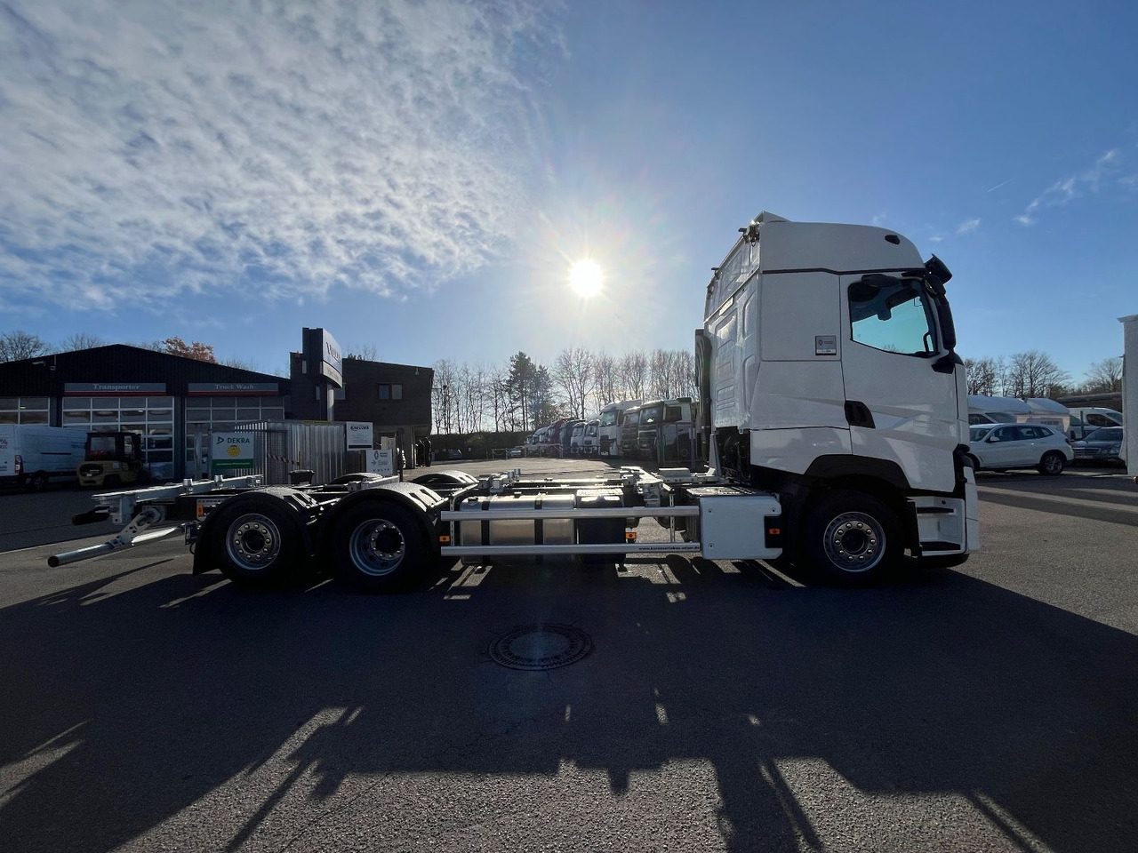 Renault T 480 6x2 WECHSELBRÜCKENFAHRZEUG C745 + C782 - 컨테이너 운반 장치/ 스와프 보디 트럭 : 사진 4 Renault T 480 6x2 WECHSELBRÜCKENFAHRZEUG C745 + C782 - 컨테이너 운반 장치/ 스와프 보디 트럭 : 사진 4