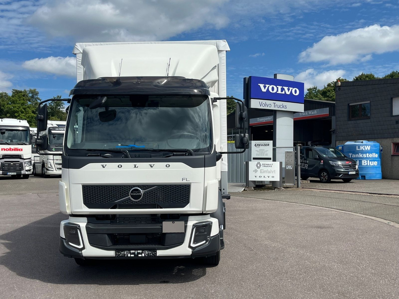 Volvo FL16.280 Junge Schiebeplane - 커튼사이더 트럭 : 사진 2 Volvo FL16.280 Junge Schiebeplane - 커튼사이더 트럭 : 사진 2