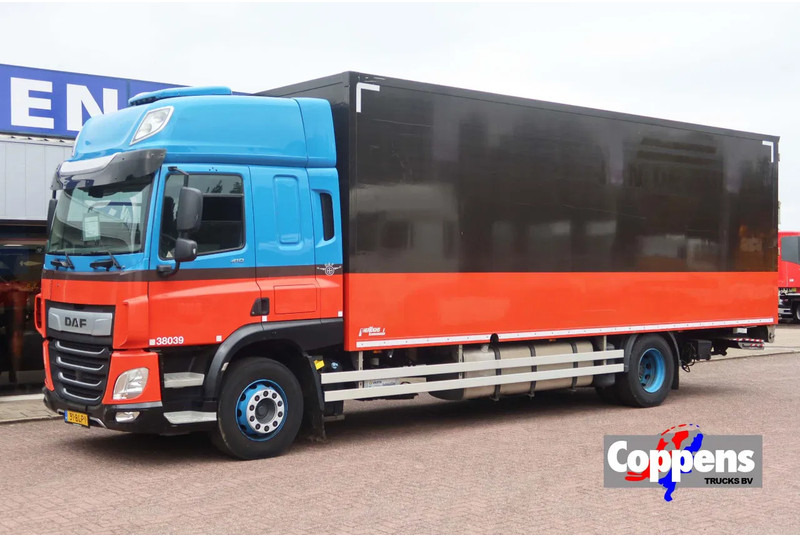 DAF CF 410 Bakwagen + Onderschuif klep - 박스 트럭 : 사진 1 DAF CF 410 Bakwagen + Onderschuif klep - 박스 트럭 : 사진 1