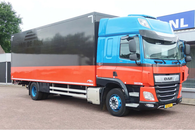 DAF CF 410 Bakwagen + Onderschuif klep - 박스 트럭 : 사진 2 DAF CF 410 Bakwagen + Onderschuif klep - 박스 트럭 : 사진 2