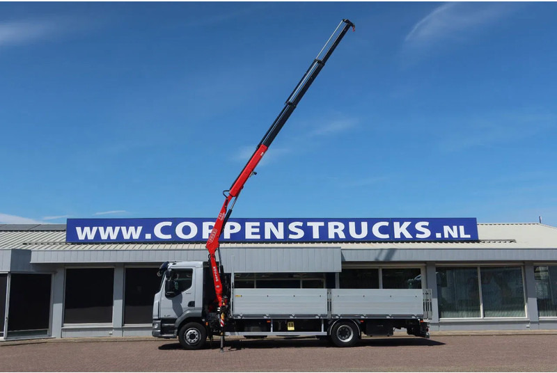 DAF LF 260 FA Openwagen + Kraan Fassi F85 B023+ Radio controle - 드롭사이드/ 플랫베드 트럭 : 사진 2 DAF LF 260 FA Openwagen + Kraan Fassi F85 B023+ Radio controle - 드롭사이드/ 플랫베드 트럭 : 사진 2