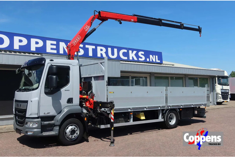 DAF LF 260 Open+Kraan Fassi F 85 V 023+Radio controle - 크레인 트럭 : 사진 1 DAF LF 260 Open+Kraan Fassi F 85 V 023+Radio controle - 크레인 트럭 : 사진 1