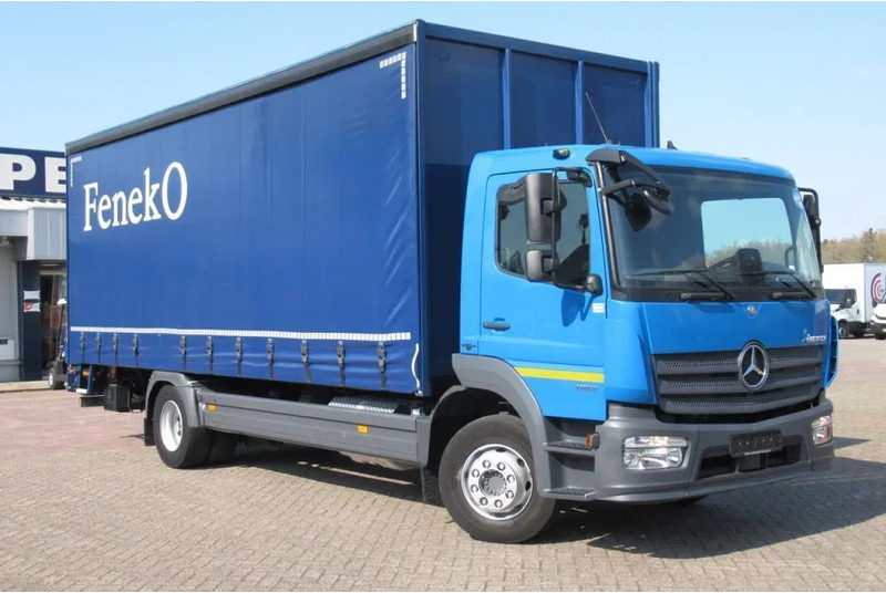 Mercedes-Benz Atego 1318L Euro 6 - 커튼사이더 트럭 : 사진 2 Mercedes-Benz Atego 1318L Euro 6 - 커튼사이더 트럭 : 사진 2