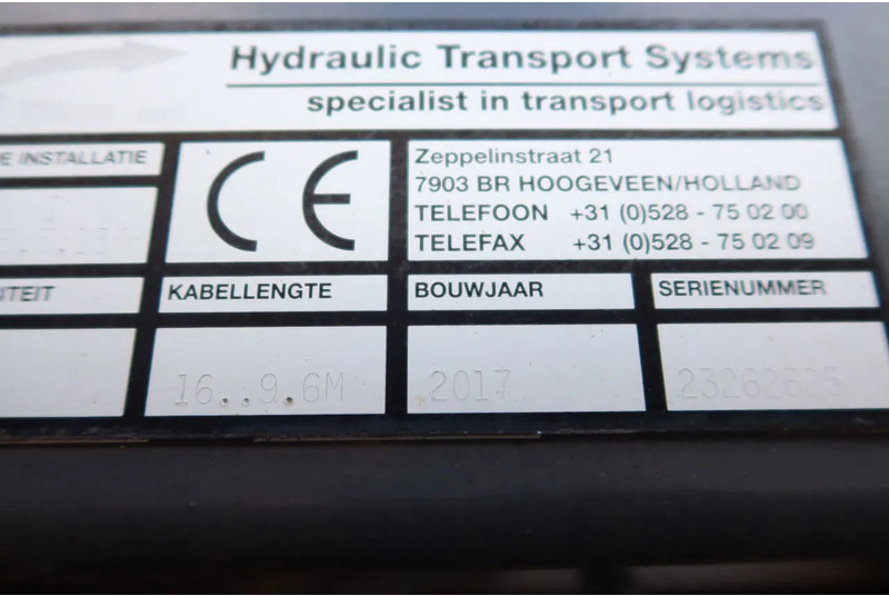 Volvo FE 280 Container / Kabelsysteem H.T.S Kabel, 15 ton, 575 cm 6 Cilinder - 케이블 시스템 트럭 : 사진 5 Volvo FE 280 Container / Kabelsysteem H.T.S Kabel, 15 ton, 575 cm 6 Cilinder - 케이블 시스템 트럭 : 사진 5