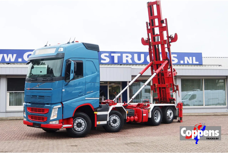 Volvo FH 460 Hooklift 8x2 Haakarm. 3x Steering axle - 케이블 시스템 트럭 : 사진 1 Volvo FH 460 Hooklift 8x2 Haakarm. 3x Steering axle - 케이블 시스템 트럭 : 사진 1