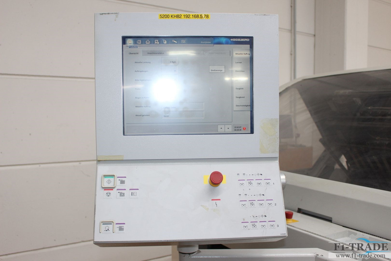 Heidelberg Stahlfolder KH82-4KTLL - 접지기 : 사진 5 Heidelberg Stahlfolder KH82-4KTLL - 접지기 : 사진 5