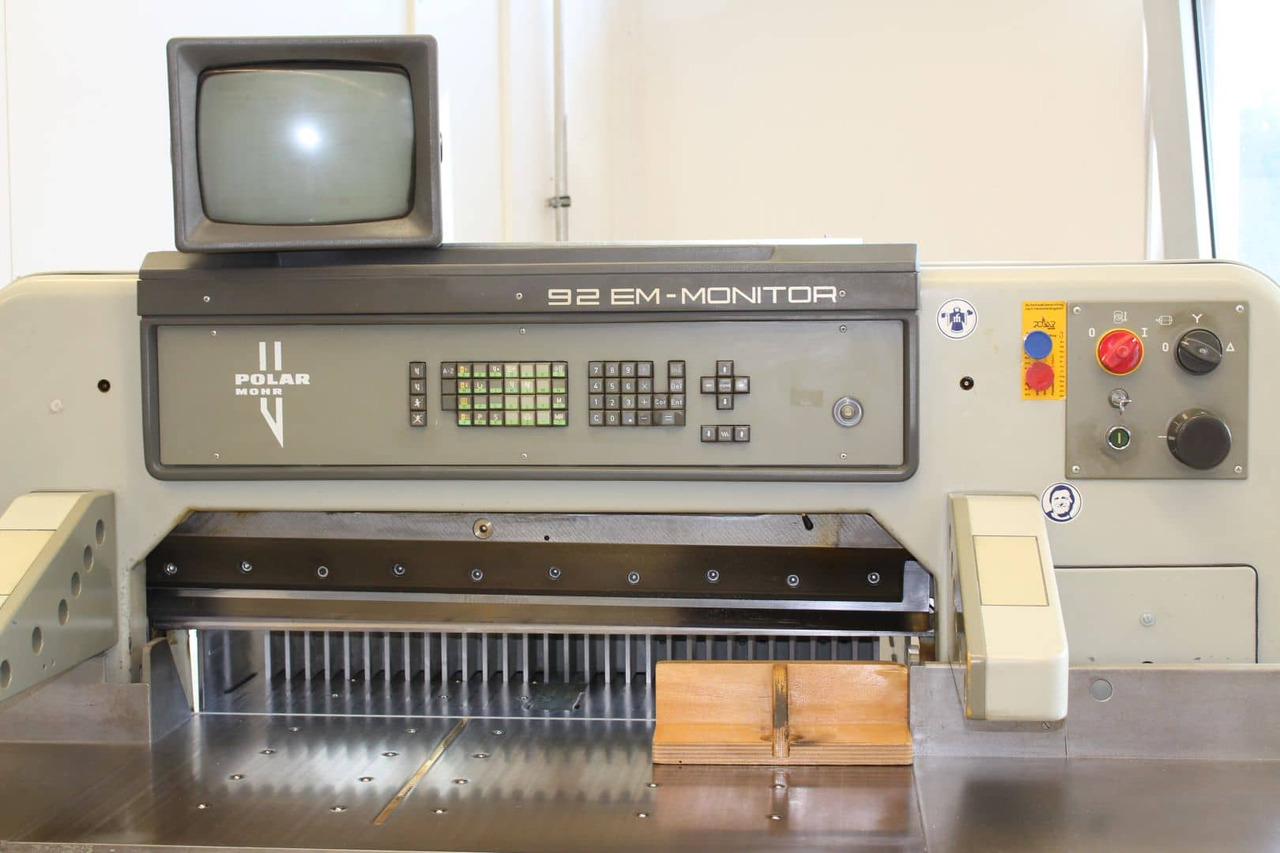 Polar 92 EM-MON - 종이 절단기 : 사진 2 Polar 92 EM-MON - 종이 절단기 : 사진 2