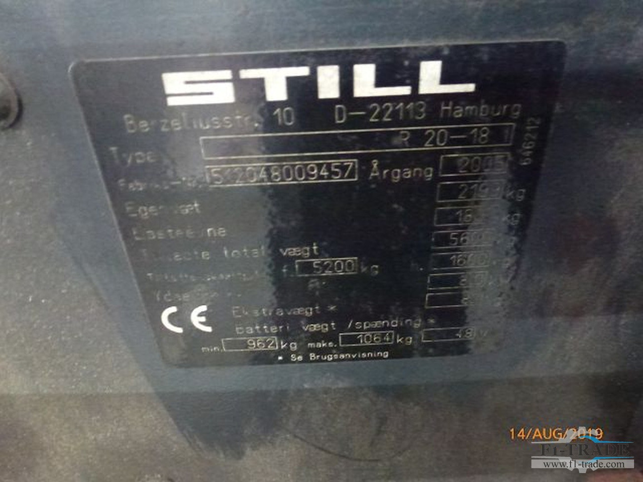 STILL R20-18I - 전기 지게차 : 사진 3 STILL R20-18I - 전기 지게차 : 사진 3