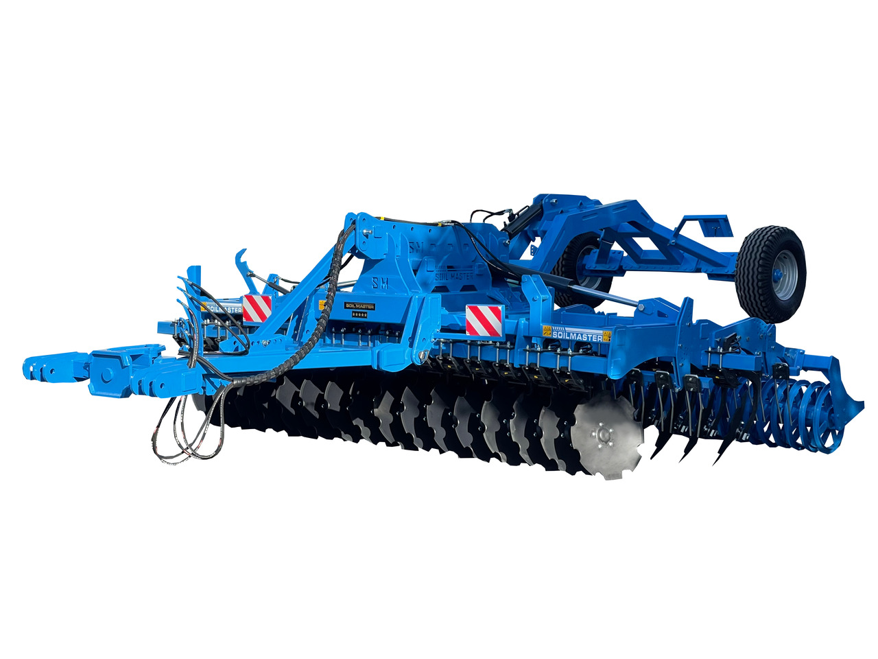 신규 체인 해로 SOIL MASTER _GIANT SERIES FOLDABLE AND TRAILED TYPE MULTI DISC HARROW (SPRING TYPE LEG) : 사진 6