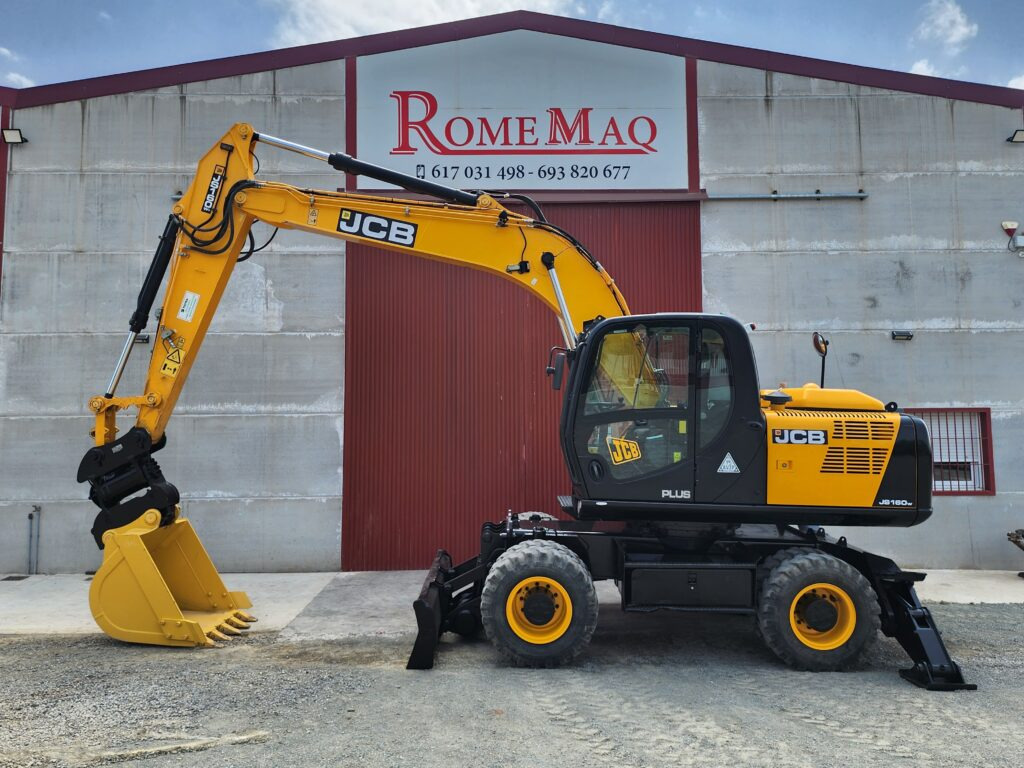 JCB JS160W T4F - 휠 굴삭기 : 사진 1 JCB JS160W T4F - 휠 굴삭기 : 사진 1