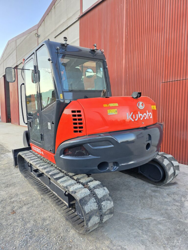 KUBOTA KX080-4A2 - 미니 굴삭기 : 사진 2 KUBOTA KX080-4A2 - 미니 굴삭기 : 사진 2