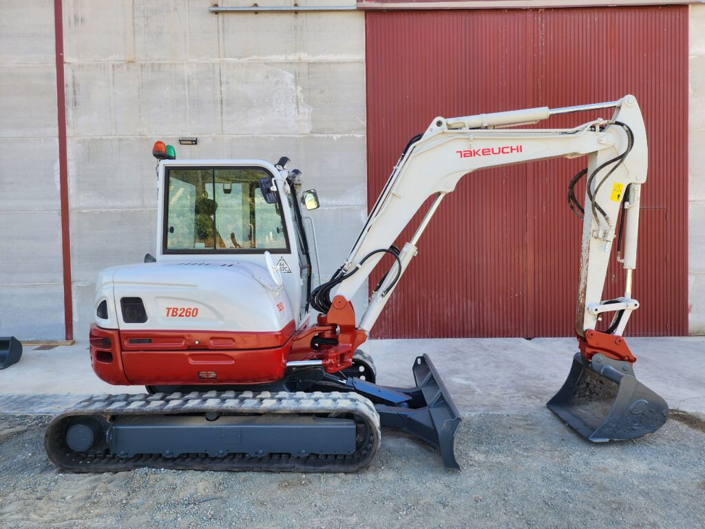 TAKEUCHI TB260 - 미니 굴삭기 : 사진 2 TAKEUCHI TB260 - 미니 굴삭기 : 사진 2