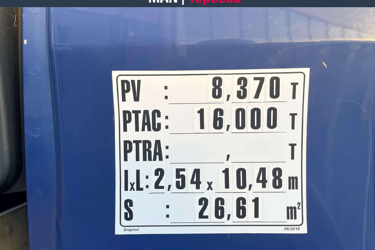 박스 트럭 MAN 15.250 4X2 Liftas ADR AT (8881) : 사진 10 박스 트럭 MAN 15.250 4X2 Liftas ADR AT (8881) : 사진 10