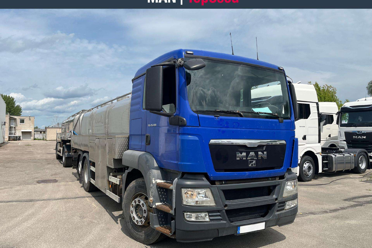MAN 26.400 6X2-2 Plandex (8633) - 유조트럭 : 사진 2 MAN 26.400 6X2-2 Plandex (8633) - 유조트럭 : 사진 2