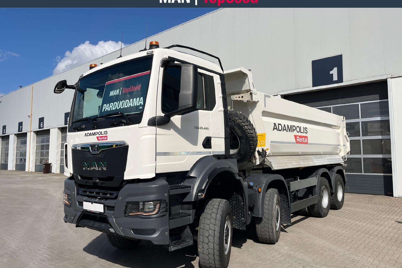 MAN TGS 35.480 8x8 MEILLER (7124) - 덤프트럭 : 사진 1 MAN TGS 35.480 8x8 MEILLER (7124) - 덤프트럭 : 사진 1