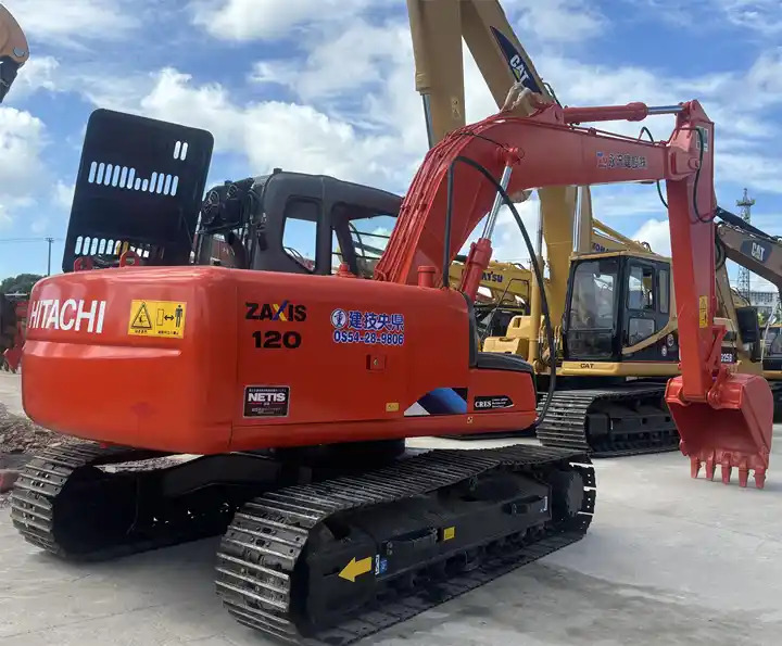 12 Ton Tracked Excavator Low Working Hours Hitachi Zx120 Hydraulic Excavator With Isuzu Engine In Shanghai - 크롤러 굴삭기 : 사진 2 12 Ton Tracked Excavator Low Working Hours Hitachi Zx120 Hydraulic Excavator With Isuzu Engine In Shanghai - 크롤러 굴삭기 : 사진 2