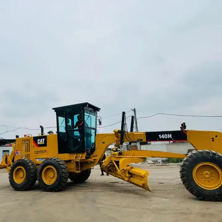 Caterpillar Used Cat Motor Grader 140h With Original Japan Cat Engine For Sale In Shanghai - 그레이더 : 사진 1 Caterpillar Used Cat Motor Grader 140h With Original Japan Cat Engine For Sale In Shanghai - 그레이더 : 사진 1