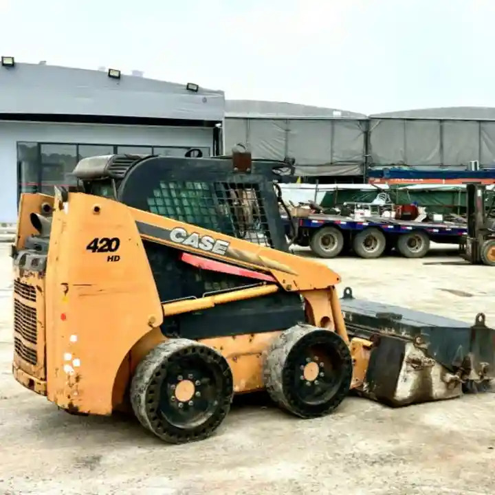 Original Second hand CASE skid steer loader 420 for sale compact skid steers loaders 440 430 420 in stock - 스키드 스티어 로더 : 사진 1 Original Second hand CASE skid steer loader 420 for sale compact skid steers loaders 440 430 420 in stock - 스키드 스티어 로더 : 사진 1