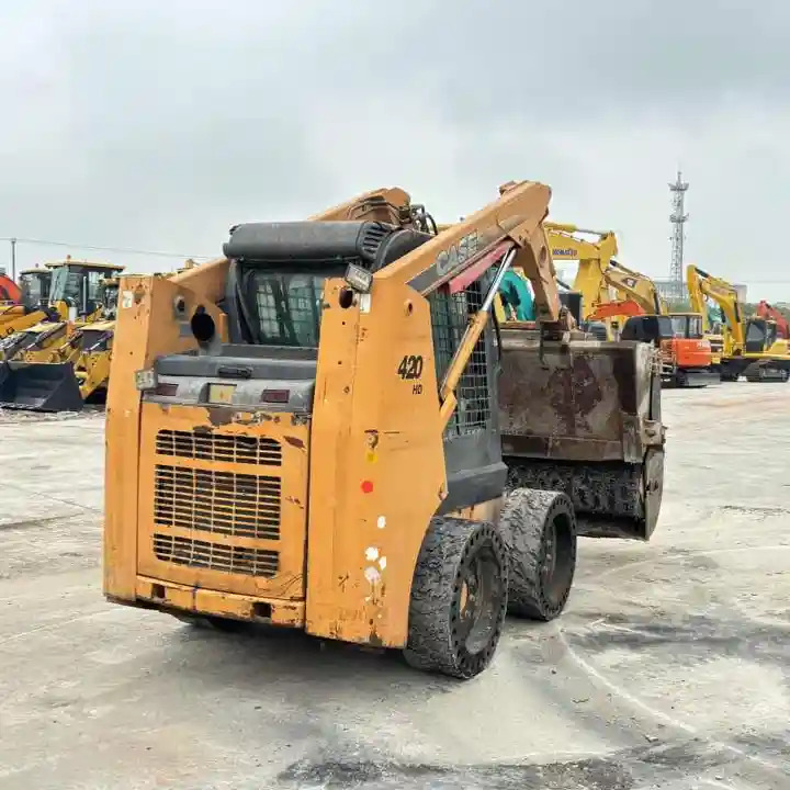 Original Second hand CASE skid steer loader 420 for sale compact skid steers loaders 440 430 420 in stock - 스키드 스티어 로더 : 사진 4 Original Second hand CASE skid steer loader 420 for sale compact skid steers loaders 440 430 420 in stock - 스키드 스티어 로더 : 사진 4
