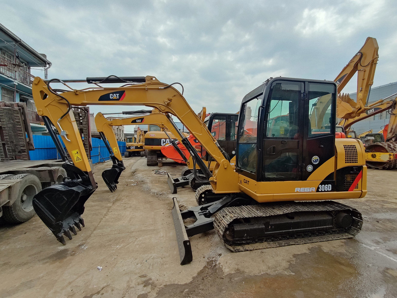 Used Mini cat 306 excavator 6tons excavator on sale - 크롤러 굴삭기 : 사진 3 Used Mini cat 306 excavator 6tons excavator on sale - 크롤러 굴삭기 : 사진 3
