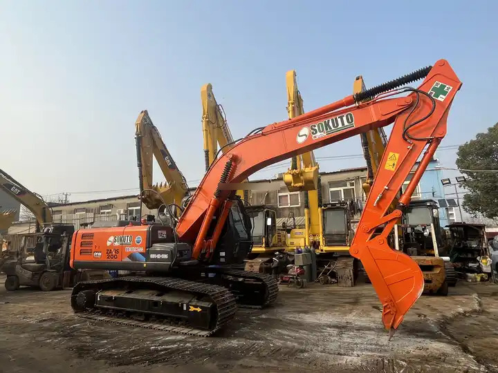 크롤러 굴삭기 original Japan  cheap used hitachi zaxis 200 zx200-3g crawler excavator Weight 20 ton Construction on Sale : 사진 6