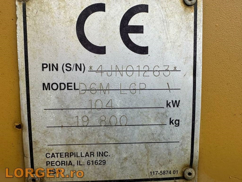 불도저 CAT D 6 M LGP : 사진 16