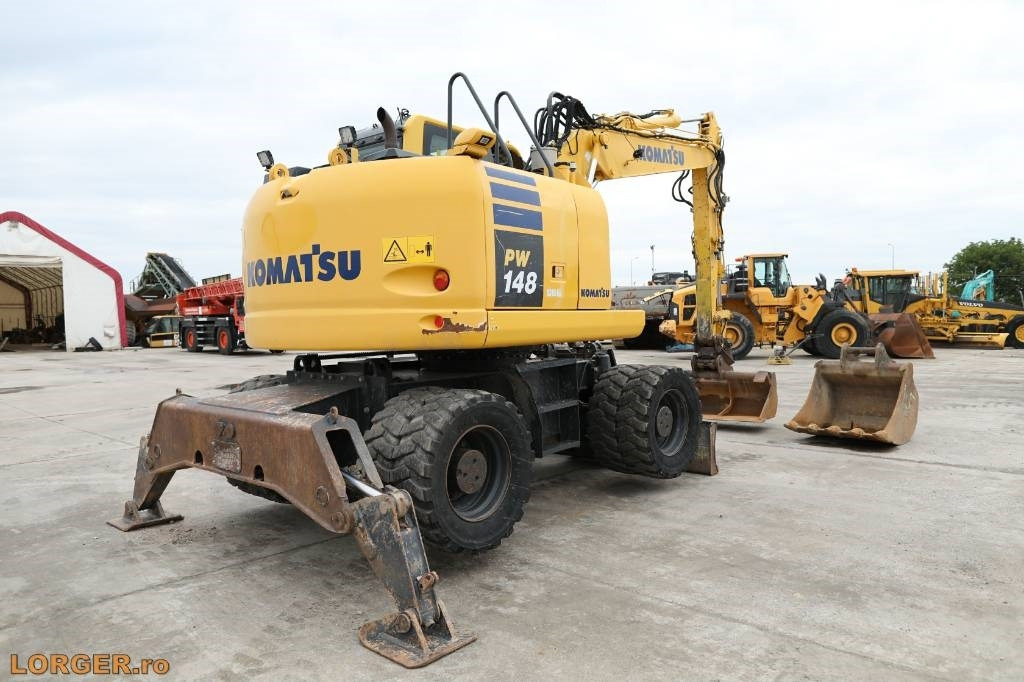 Komatsu PW 148-10 - 휠 굴삭기 : 사진 4 Komatsu PW 148-10 - 휠 굴삭기 : 사진 4