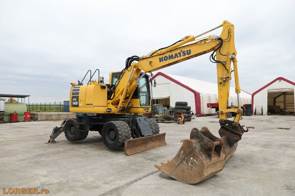 Komatsu PW 148-10 - 휠 굴삭기 : 사진 2 Komatsu PW 148-10 - 휠 굴삭기 : 사진 2