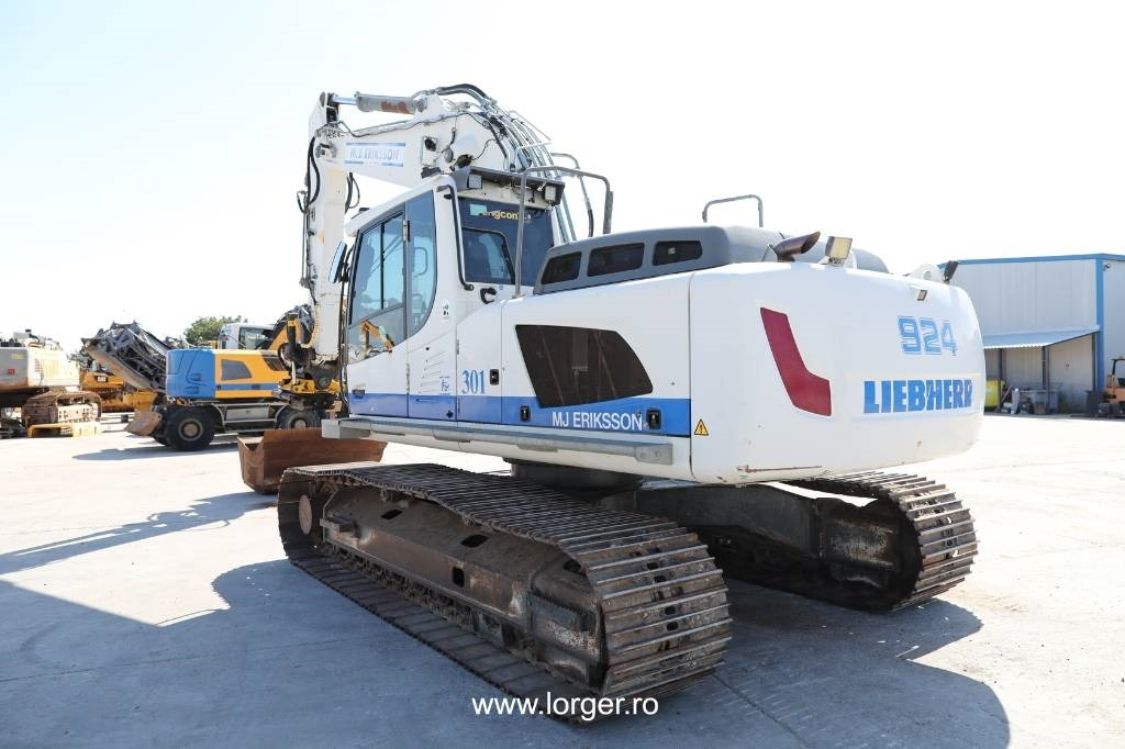 Liebherr R 924 WLC + Engcon Tiltrotator - 크롤러 굴삭기 : 사진 4 Liebherr R 924 WLC + Engcon Tiltrotator - 크롤러 굴삭기 : 사진 4