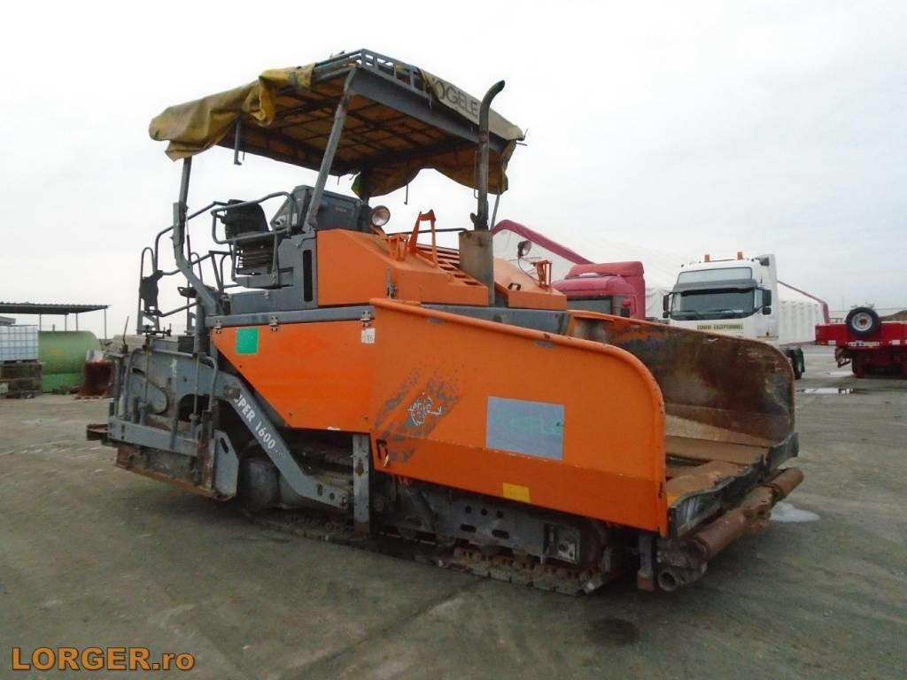 Vögele Super 1600 - 아스팔트 포장기 : 사진 4 Vögele Super 1600 - 아스팔트 포장기 : 사진 4